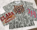 Custom School Spirit Camo T-Shirt — Printed to Order
